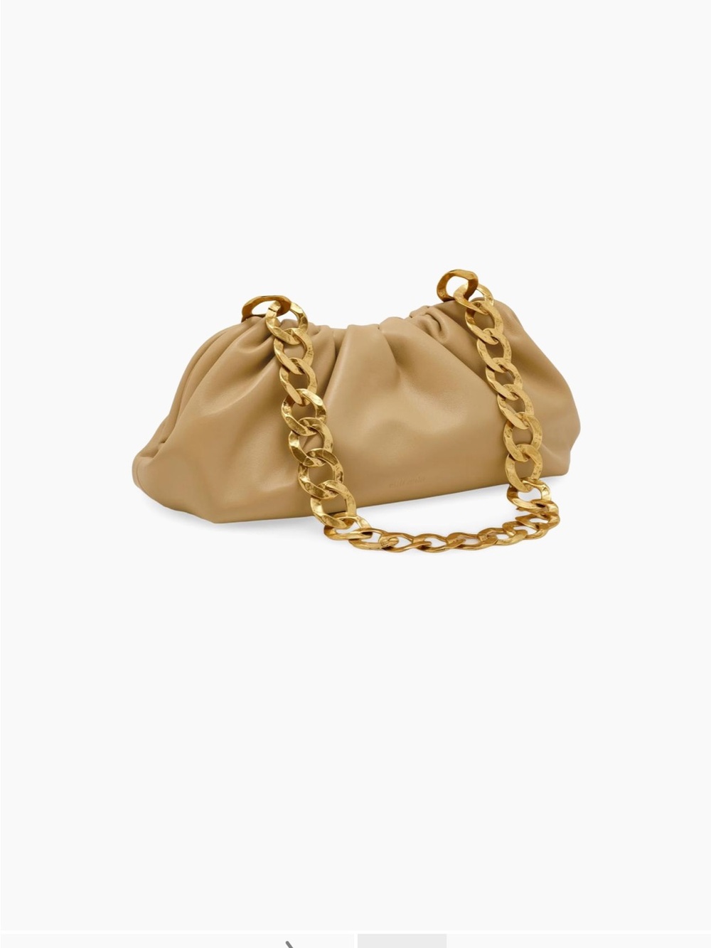 cult gaia Dulce Gathered Leather Shoulder Bag - Picture 3 of 4